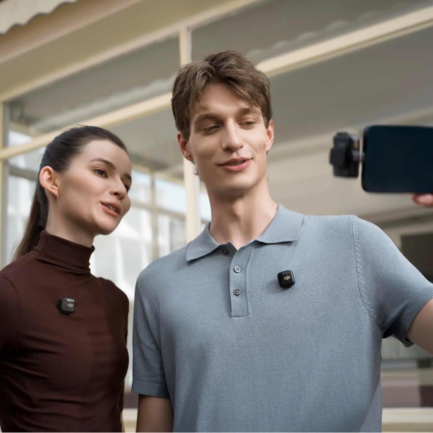 DJI Mic Mini Active Noise Cancelling, Plug-And-Play Ultralight Mic for Camera, Iphone, Android, PC & Tablet, 2-Person Vlog Streaming Team Production