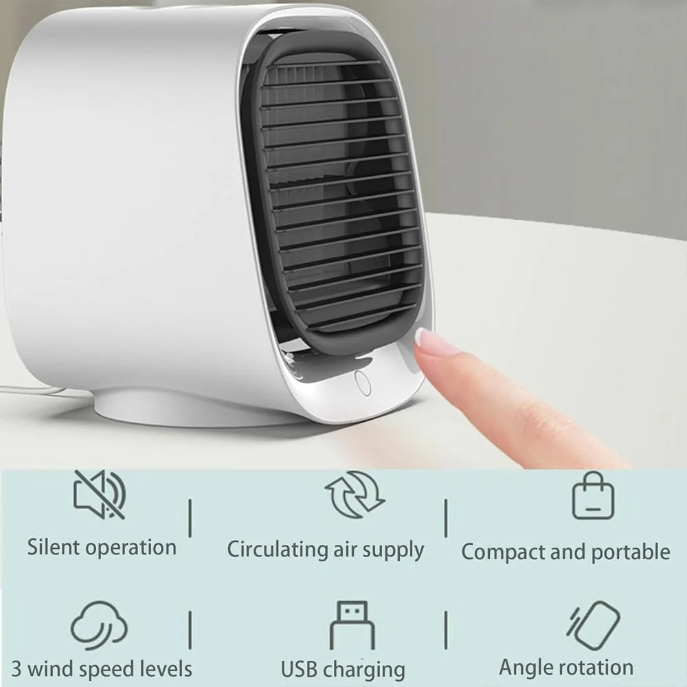 Mini Refroidisseur D'Air USB - Ventilateur Personnel Compact