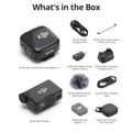DJI Mic Mini Active Noise Cancelling, Plug-And-Play Ultralight Mic for Camera, Iphone, Android, PC & Tablet, 2-Person Vlog Streaming Team Production